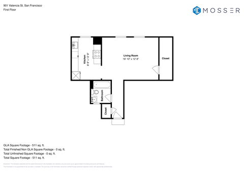 901 Valencia St. Studio-1 Bed Apartment for Rent - Photo Gallery 14